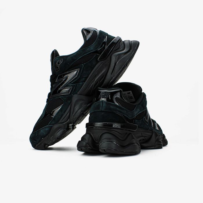 Мужские кроссовки New Balance 9060 "Glossy Black" Размеры 41-45