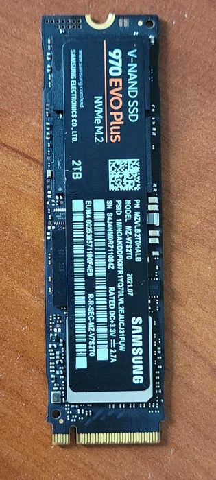 samsung 970 evo plus 2tb - купити комплектуючі для ПК - Ціна на OLX.ua