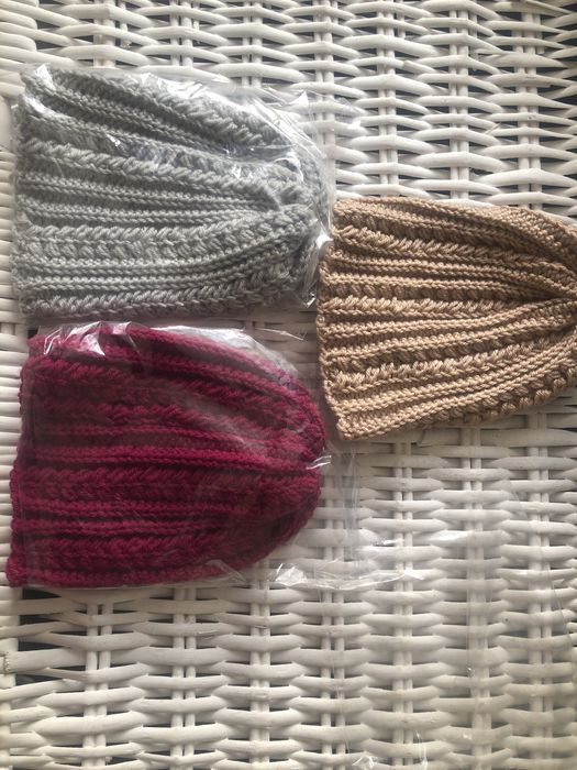 Czapka-komin welna szydełko