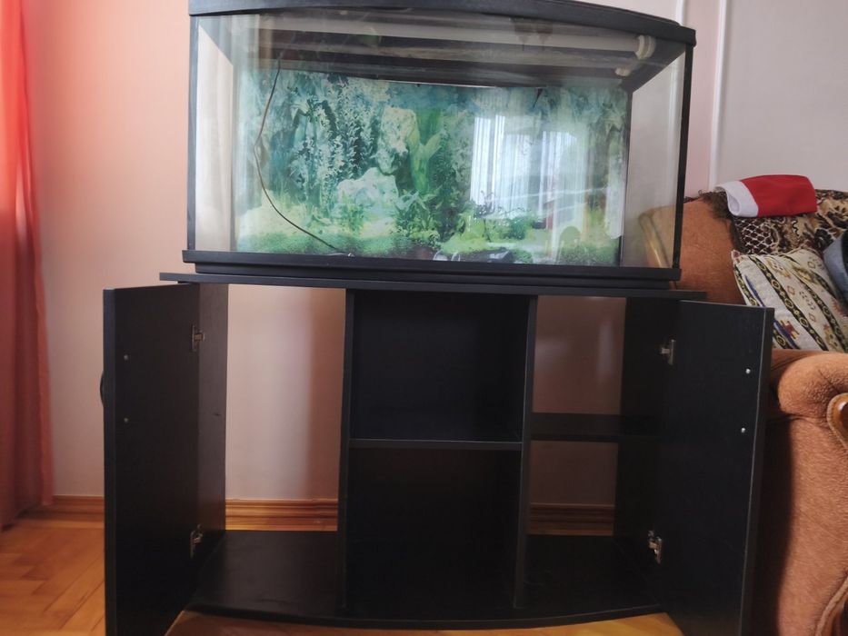 Продам акваріум на 180 літрів з кришкою ітумбою. Ціна договірна