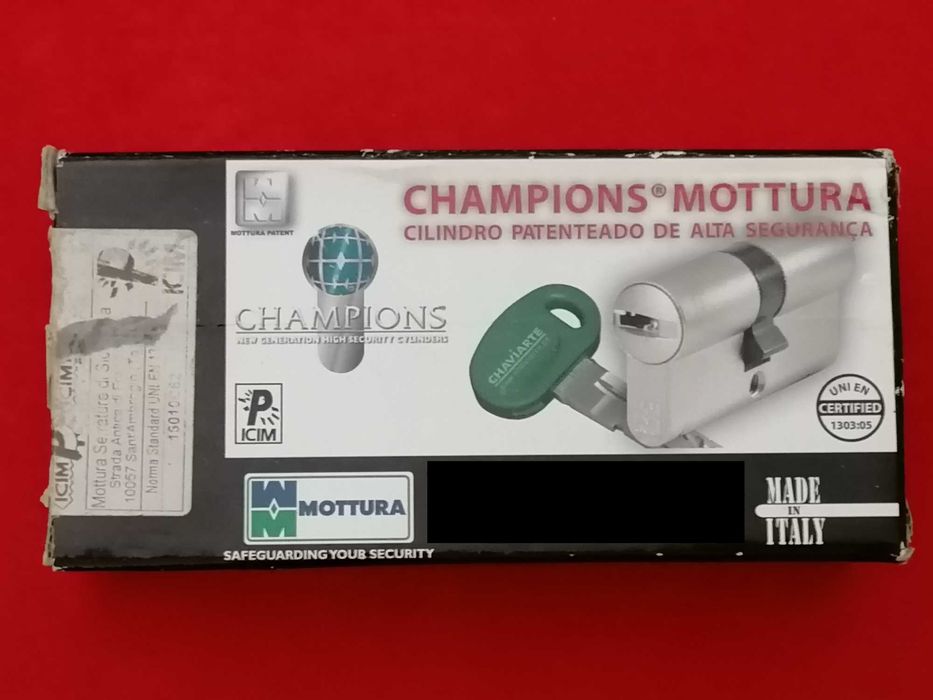 Canhão de Fechadura alta segurança Mottura Champions C28