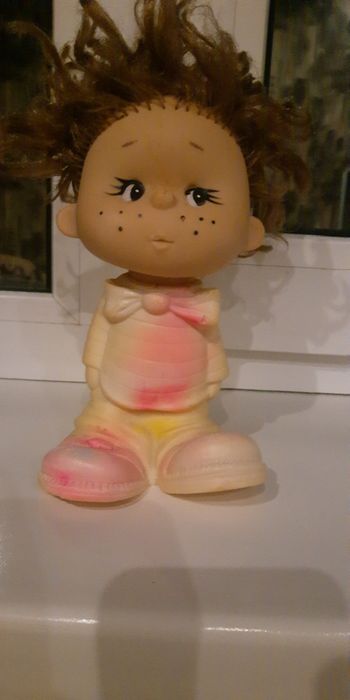 лялька гумова часівссср