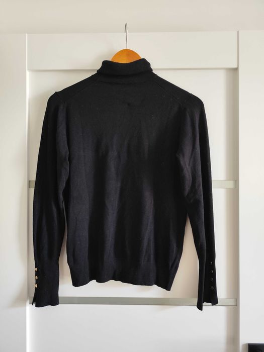 Czarny golf zara