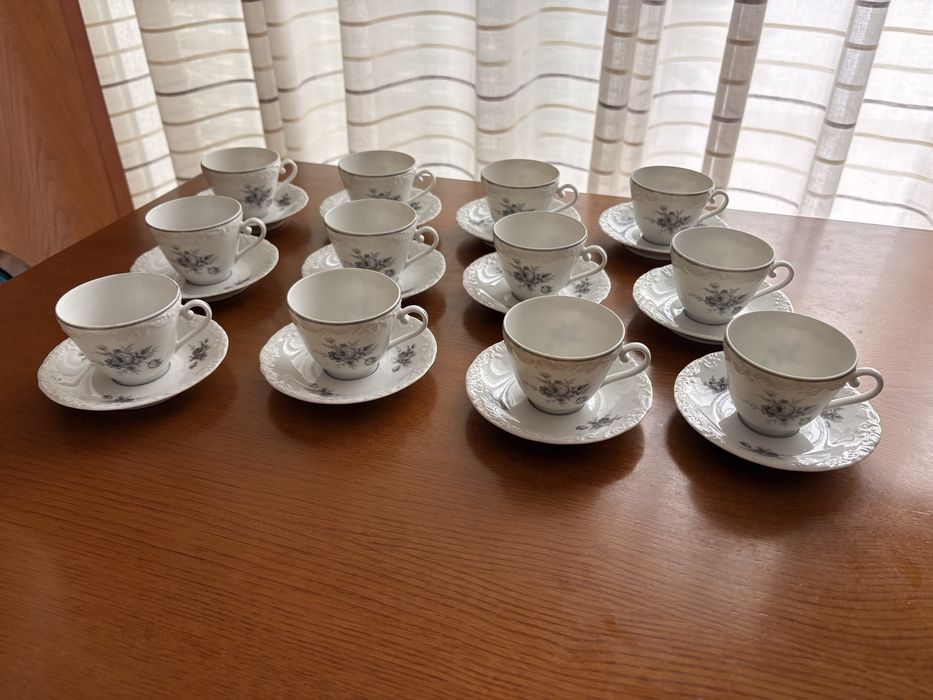 Serviço de chá em porcelana SPAL - Edição de 1974