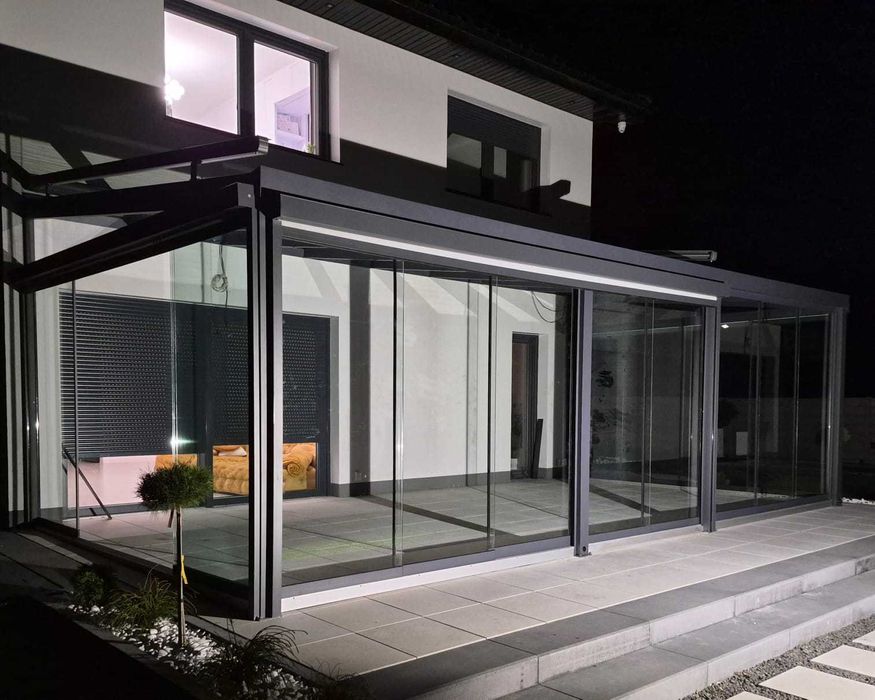 Zabudowa tarasu , ogród zimowy , pergola, , zadaszenie , ogród szklany