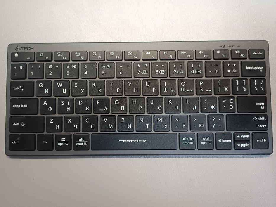 Клавіатура A4Tech Fstyler FBX51C Grey