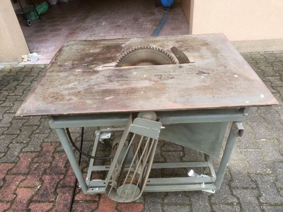 Piła tarczowa, krajzega na siłę