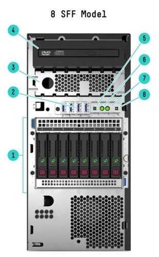 Cpu 8 x 4..2GHz e 64GB de RAM | SERVIDOR TORRE | HPE ML30 G9