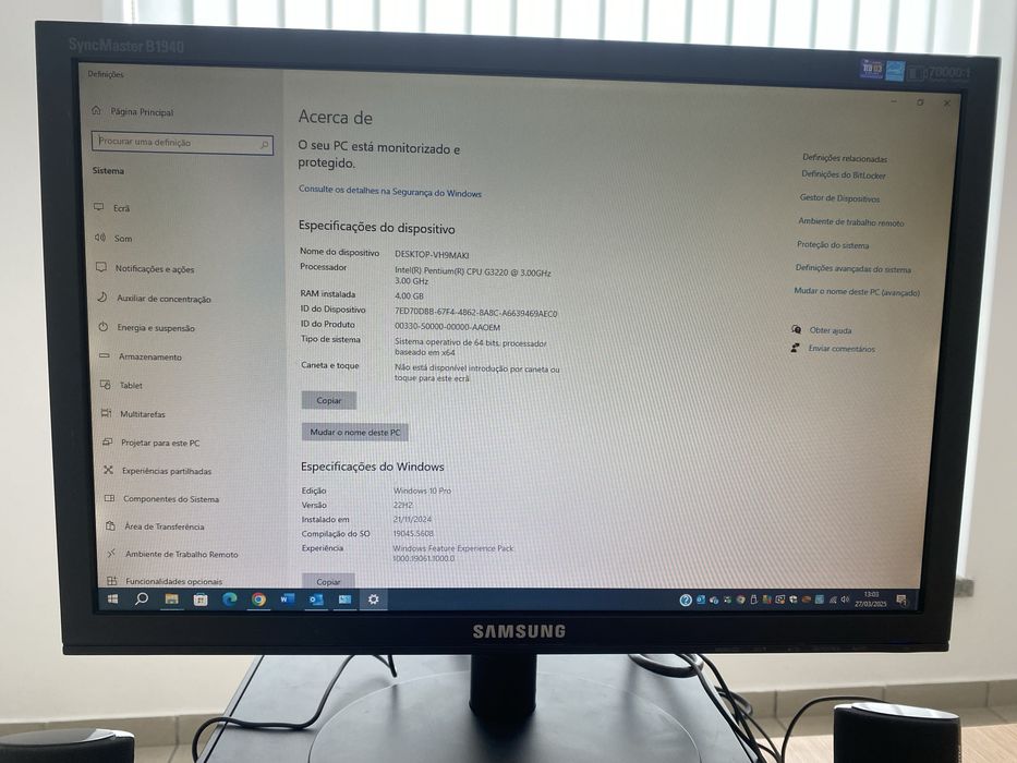 Computador desktop HP