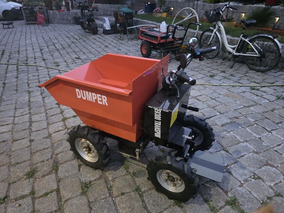 Wozidło Taczka elektryczna 500 KG NOWE