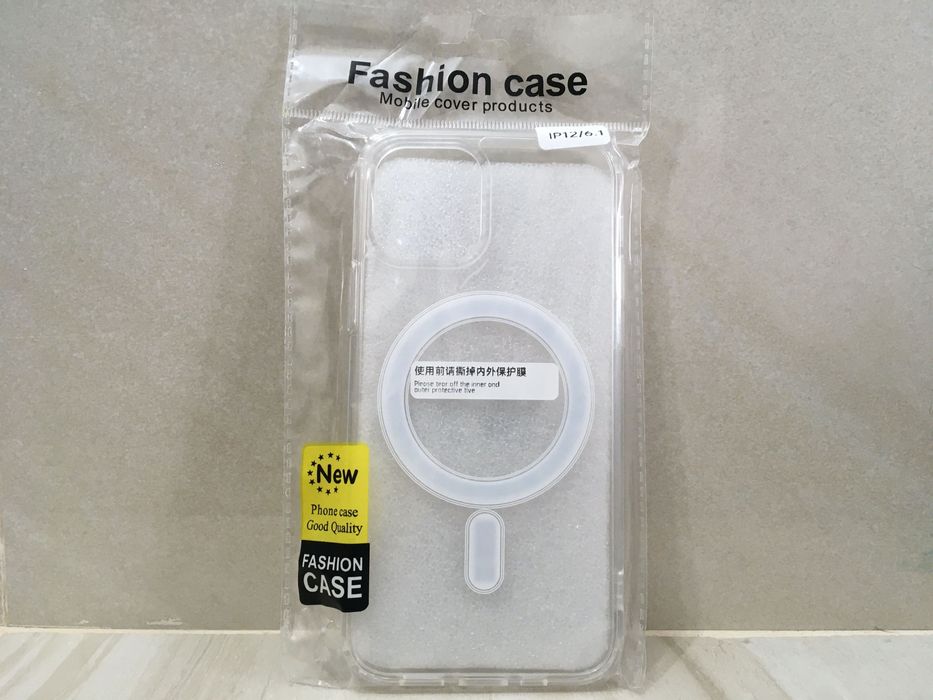 Capa transparente p/ iPhone 12 Pro **nova**