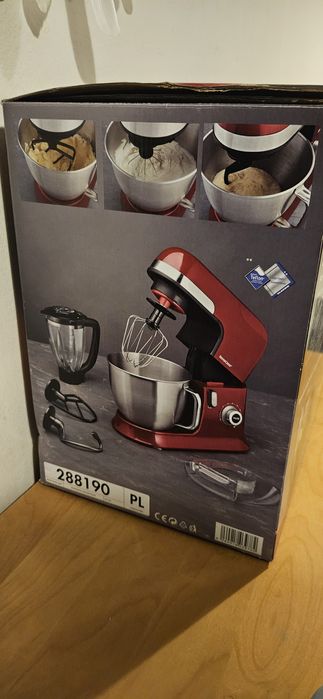 SILVERCREST Robot planetarny 1300W Piękny czerwony NOWY