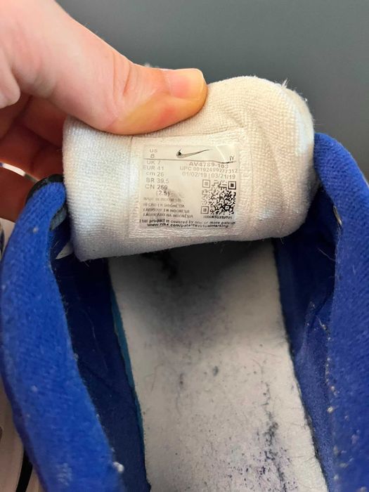 Nike M2K Tekno Azul/Branco Tamanho 41