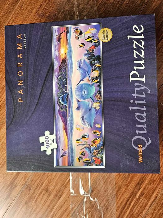 puzzle 1000 elementów podwodny świat