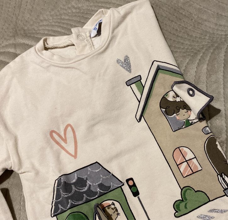 2 calças + 2 camisolas + 1 casaco (9M - Mayoral)