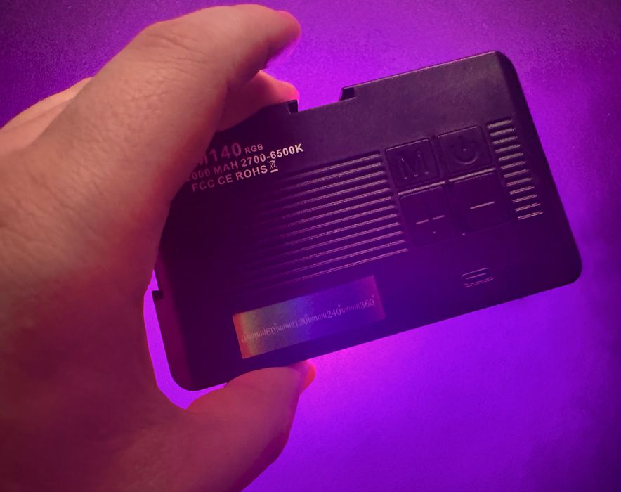 RGB LED Світло, M140RGB лампа для фото і відео