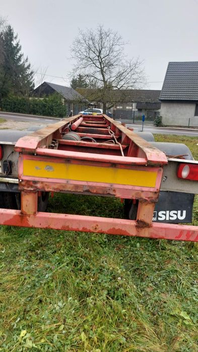 Przyczepa 4-osiowa na resorach