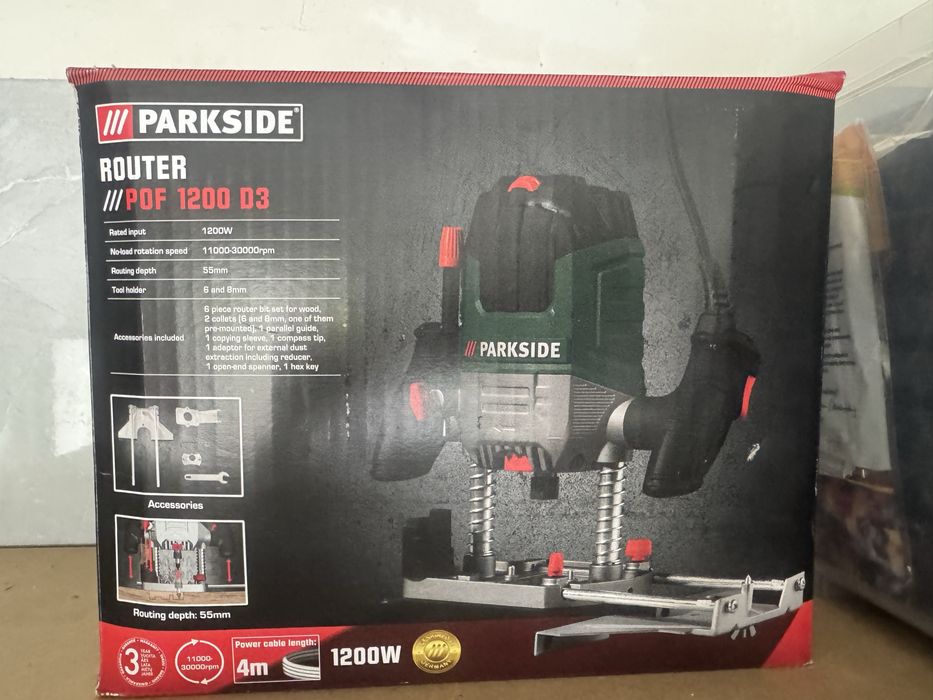 PARKSIDE Frezarka Górnowrzecionowa POF 1200 D3