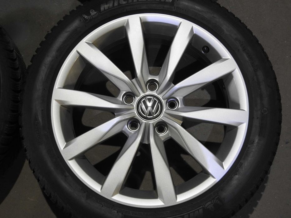4×Alufelgi VW OE 17'' 6J 5x112 ET48 19rok 5G0 Super STAN