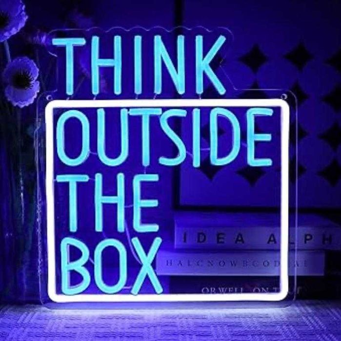 Letreiros Luminosos Decorativos com Iluminação LED Néon em Base de Acrílico - Carregados por USB - Diferentes Frases e Temas
