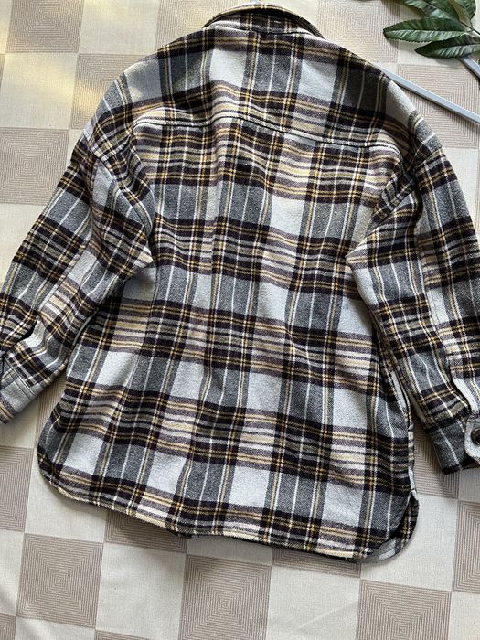 Pull & Bear kurtka koszulowa krata XL/2XL płaszczyk luksusowy