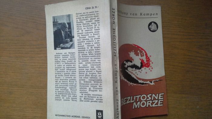 Bezlitosne morze - Anthony van Kampen