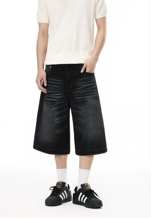 Washed Baggy Шорти Широкі