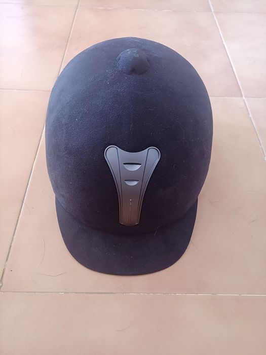 Botas 36, toque e colete de equitação