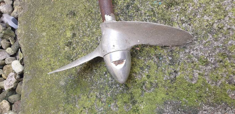 Śruba aluminiowa napędowa zaburtowa do łódź