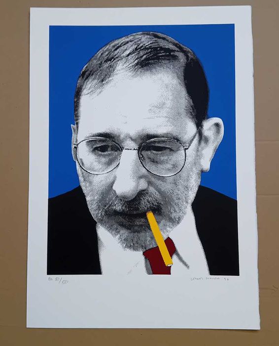 Siza Vieira - serigrafia de Leonel Moura