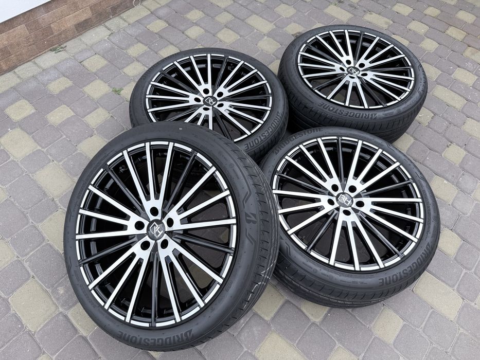 R20 диски RH Audi Q5 / BMW X3/X5 Mercedes EQE/EQC / Porsche Macan / VW Toureg/ Skoda Kodiaq шини 245/45R20 літо 22р (комплект)