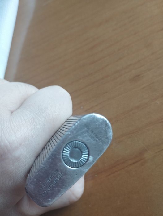 Isqueiro Ronson capa em prata