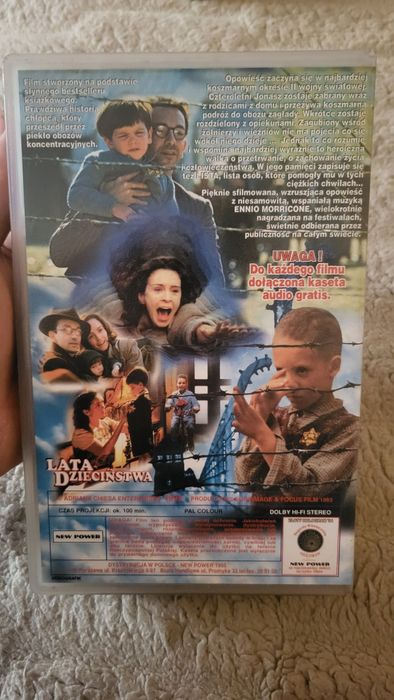 Film VHS Lata dzieciństwa. Stan bardzo dobry.