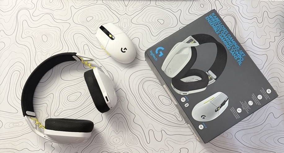 Комплект геймера Logitech: бездротова мишка G305 та гарнітура G435 (або продам окремо)