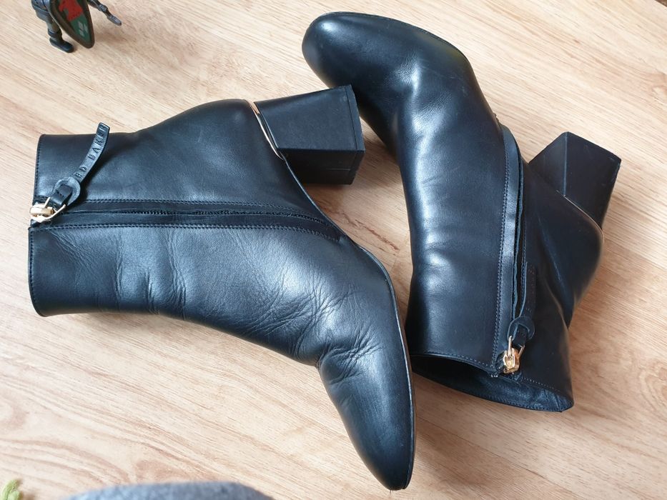 Buty botki skóra naturalna Ted Baker 38
