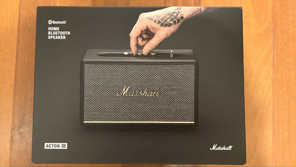 Marshall Acton III - Bluetooth Preta - Nova/Selada