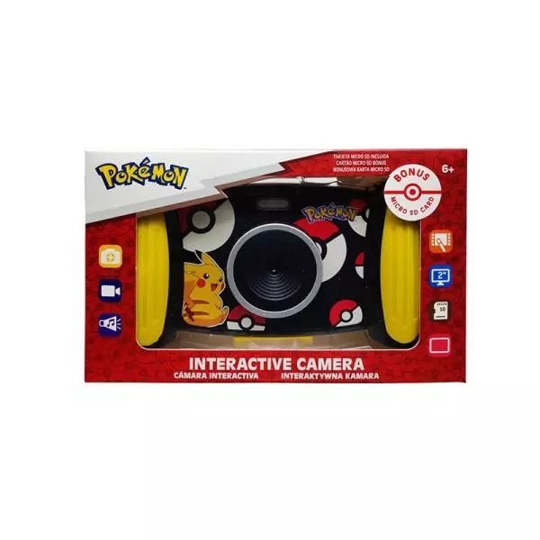 Kamera interaktywna 1080p MP3 player SD card Pokemon POKC3000 Kids Euroswan. Kids Euroswan. Nowy Produkt