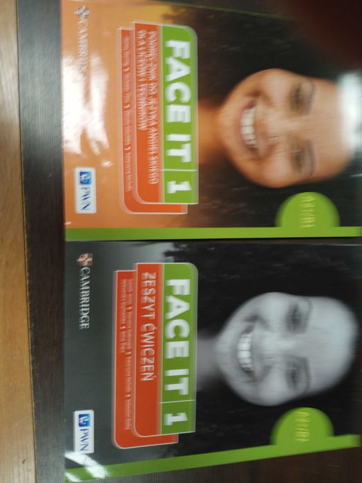 Face It 1 Lo Język Angielski Podręcznik + Ćwiczenia, nowe outlet