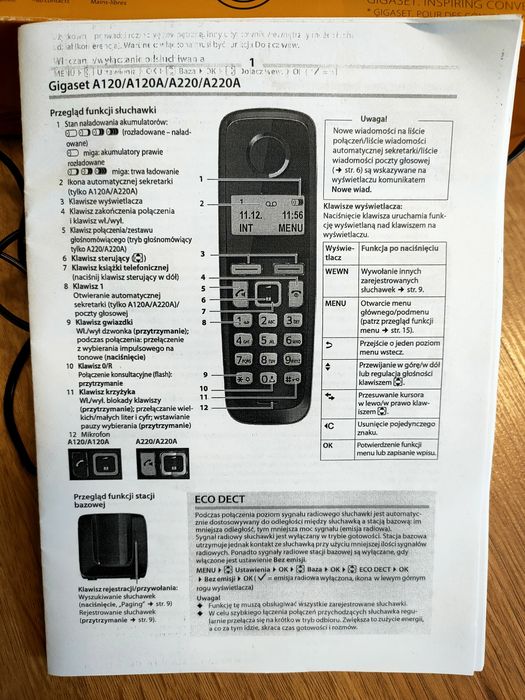 Telefon stacjonarny Gigaset