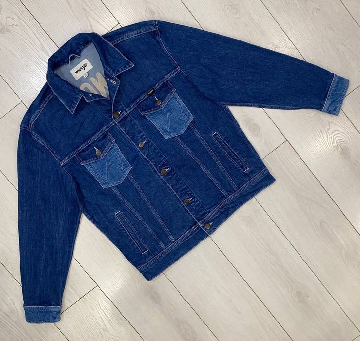 чоловіча джинсова куртка Wrangler Limited Edition вказаний розмір M
