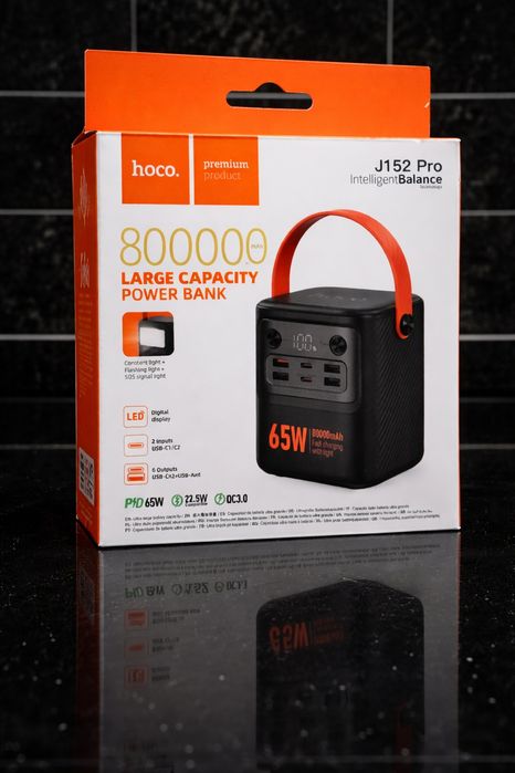 HOCO original power bank 65 w 80000 math