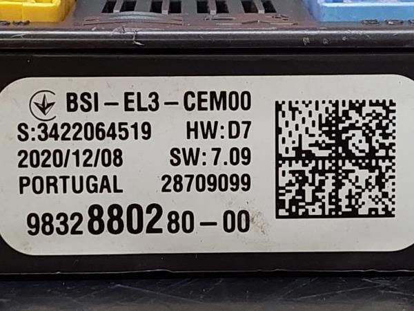 Caixa fusíveis / SAM / BSI CITROËN Berlingo Van (K9)