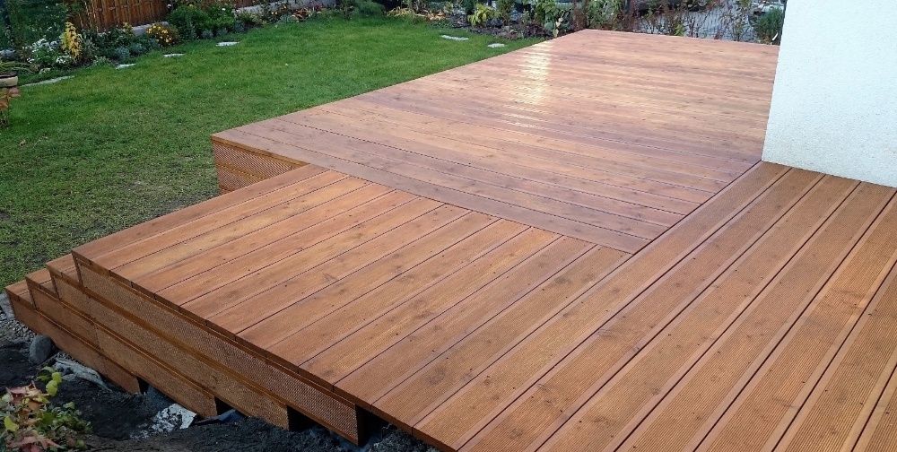 Deska Tarasowa Modrzew OKAZJA