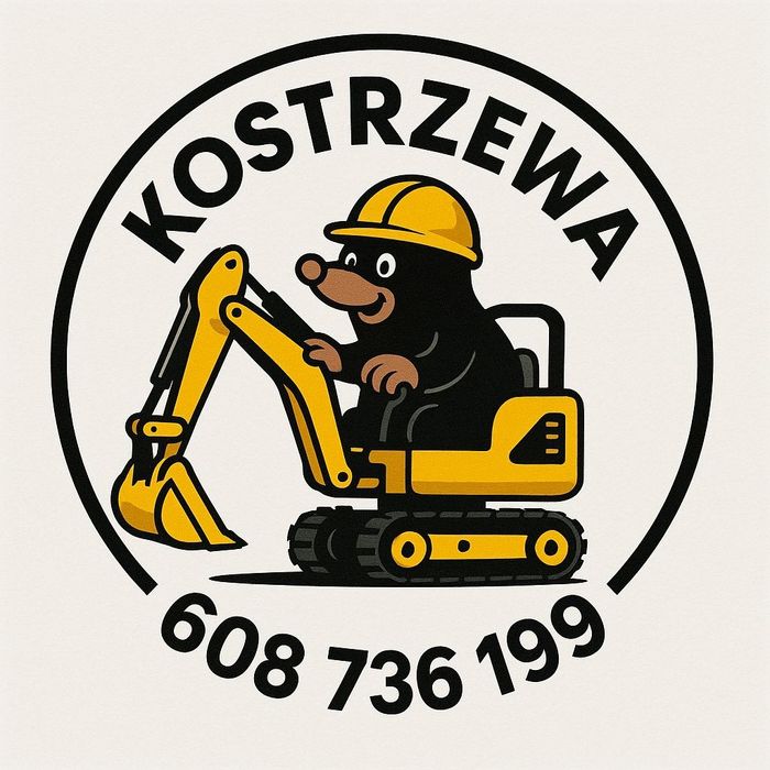 Usługi minikoparka, koparko ładowarka,Wyrywanie korzeni,młot wiertnica