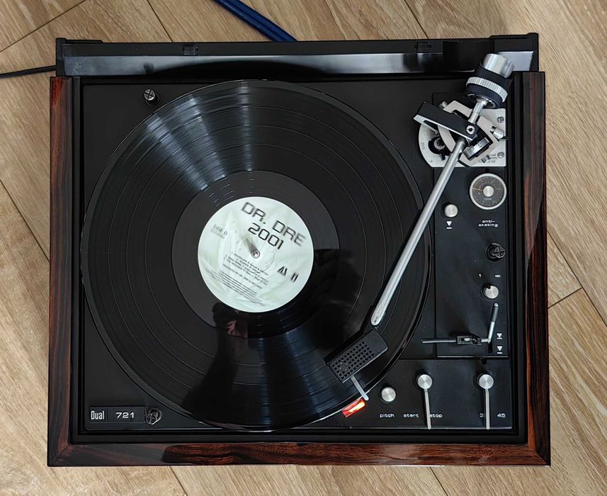 Gramofon Dual CS 721 + SHURE V-15 III Orzechowy