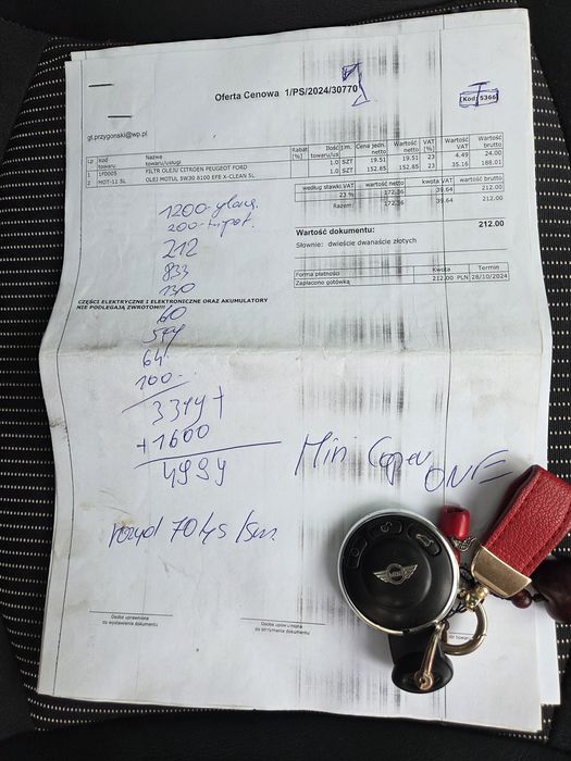 Mini cooper r56 1.6 benzyna