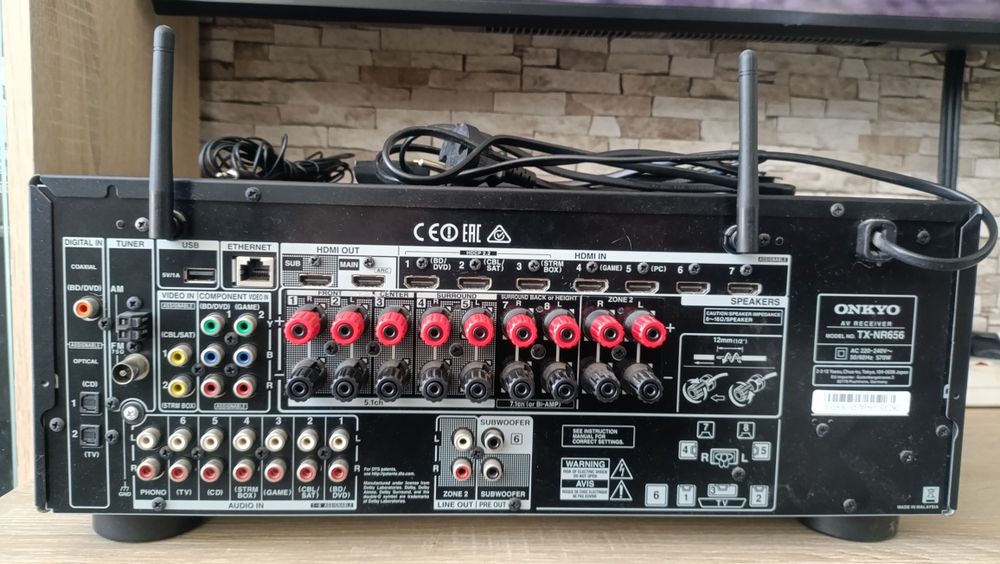 Amplituner ONKYO TX-NR656 7.2 Atmos, TrueHD