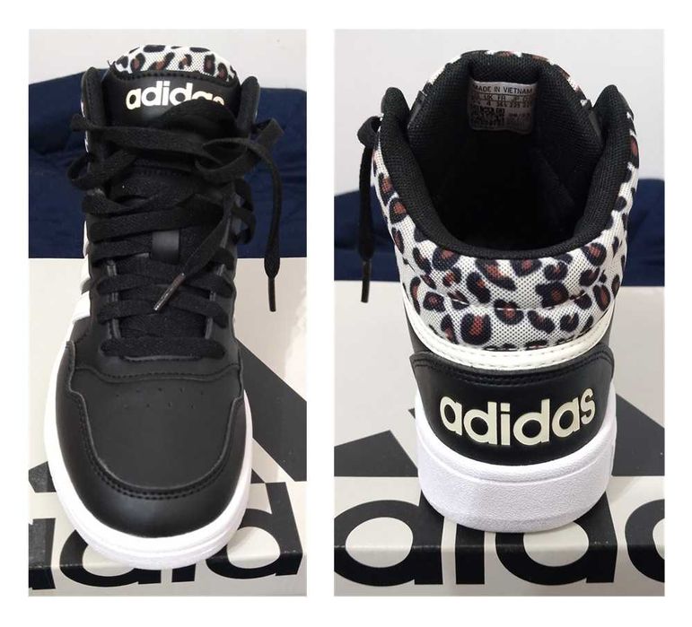 Adidas hoops 3.0 mid sapatilhas para mulher (308)