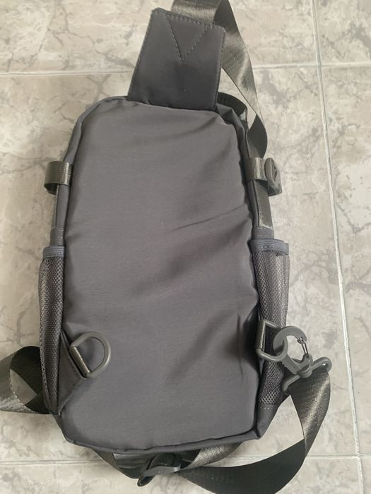 Мужская барсетка новая серая