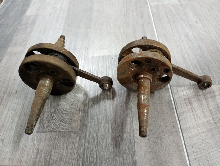 Simson amortyzatory cylinder szczęki gumy stopka wał głowica